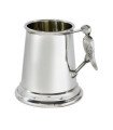 Stork Handle Pewter Mug