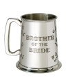 Brother of the Bride Pewter Tankard