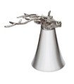 Stag Head Pewter Jigger