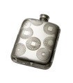 Millstones Pewter Pocket Flask 4oz