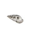 Spiral Pewter Shell Ornament (M)