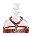Majestic Stag Crystal & Copper Whisky Decanter