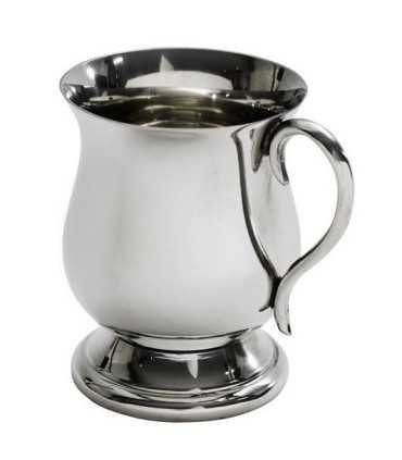 Georgian Pewter Baby Mug