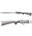 Shotgun Handle Pewter Letter Opener