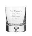 Handmade Bubble Base Whisky Glass