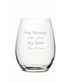 Stemless Red Wine Glass