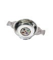 Gem Cross Pewter Quaich