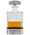 Manhattan Rectangular Pewter Decanter