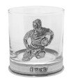 Rugby Pewter Whisky Glass